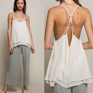 POL Strappy O-Ring Tank